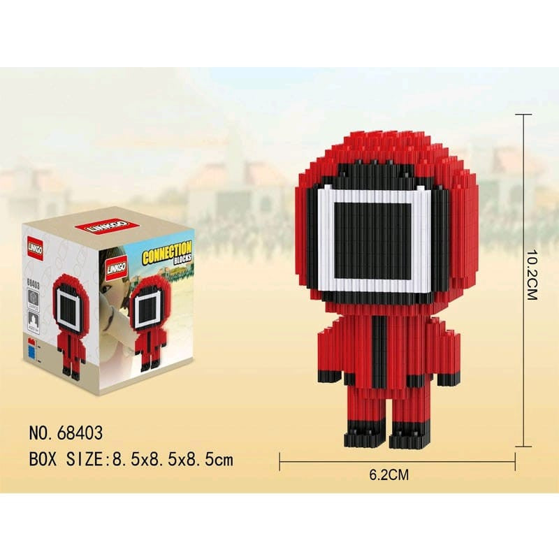 Set de Bloques Tipo LEGO – Juego del Calamar