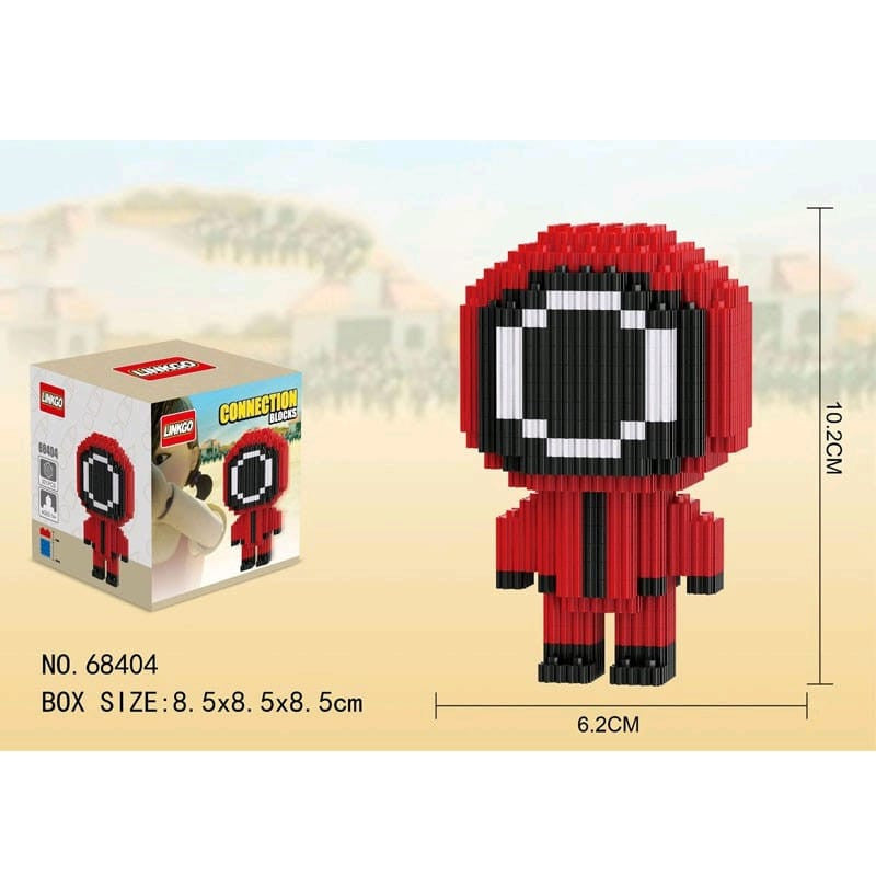 Set de Bloques Tipo LEGO – Juego del Calamar