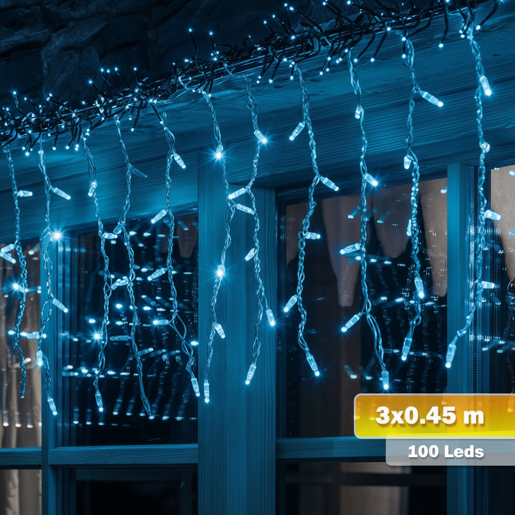 Cortina de Luces 3m x 45m 100 Led