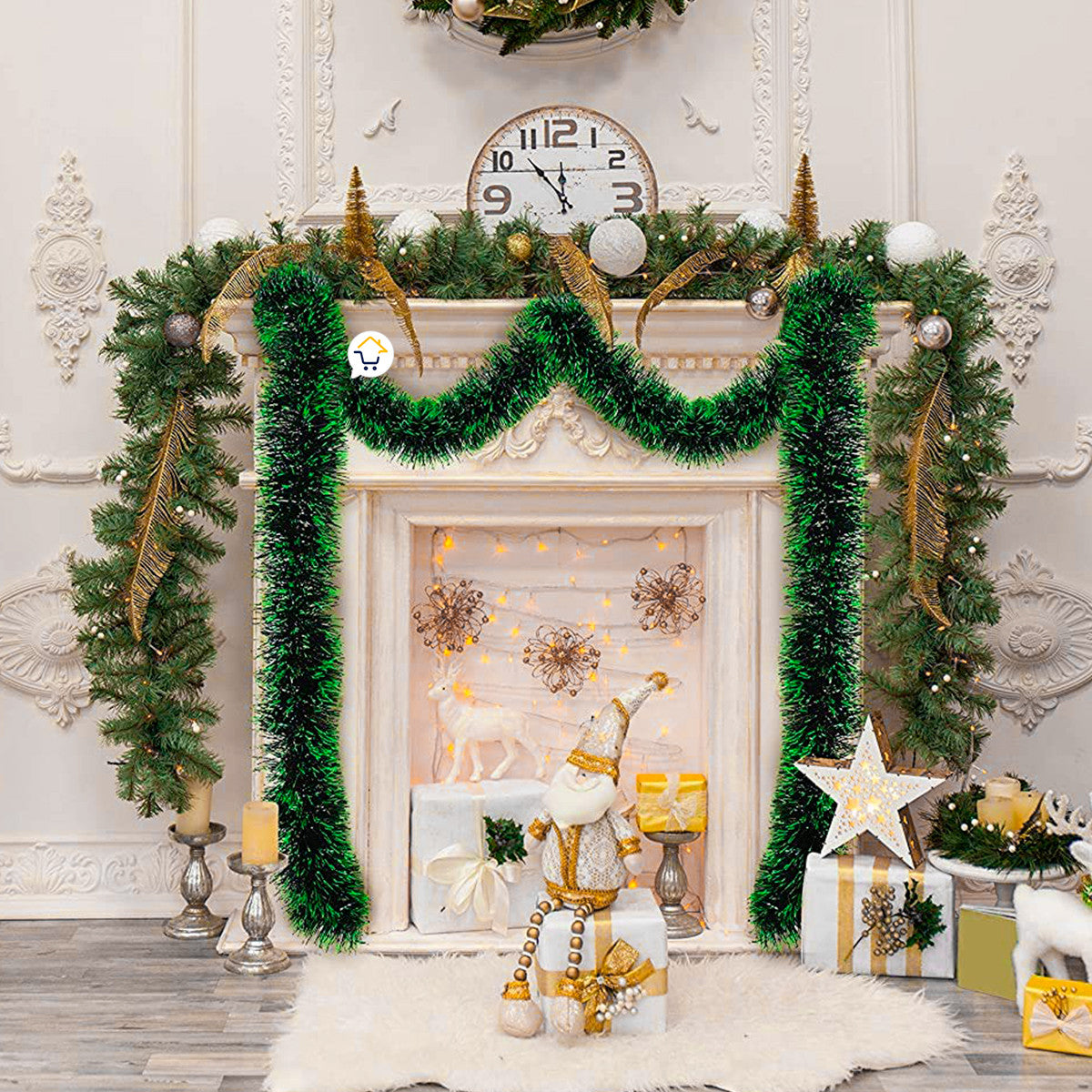 Guirnalda Navideña Decorativa 2.8m