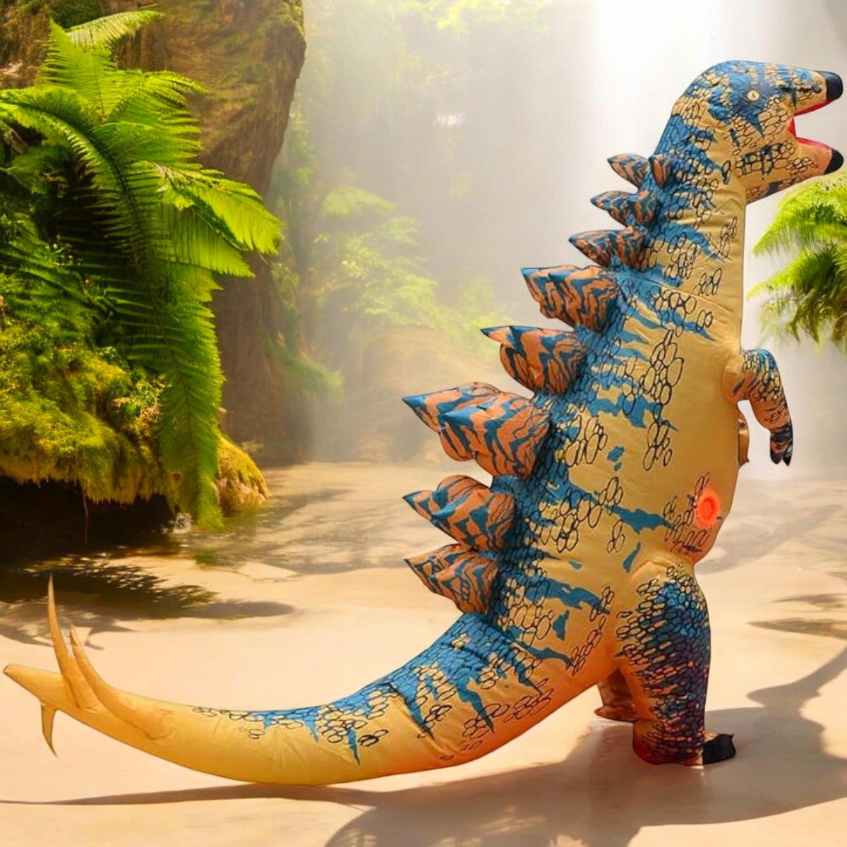 Disfraz Inflable de Dinosaurio