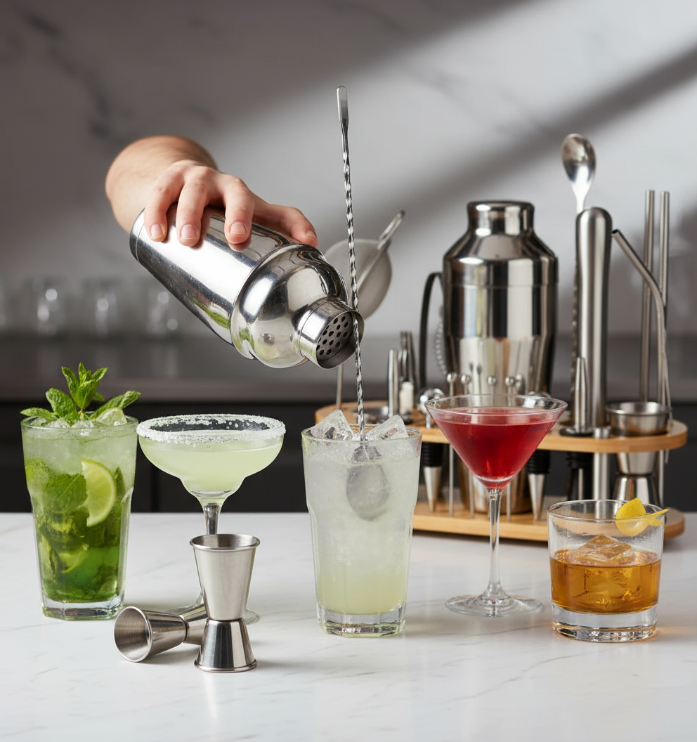 Kit Profesional de Coctelería 23 Piezas