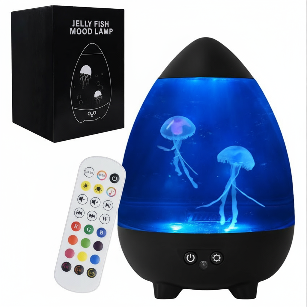 Lámpara Multicolor con Medusas USB