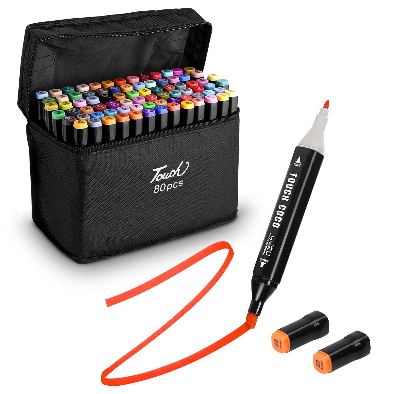 Kit Marcadores 120 Colores – Punta Doble