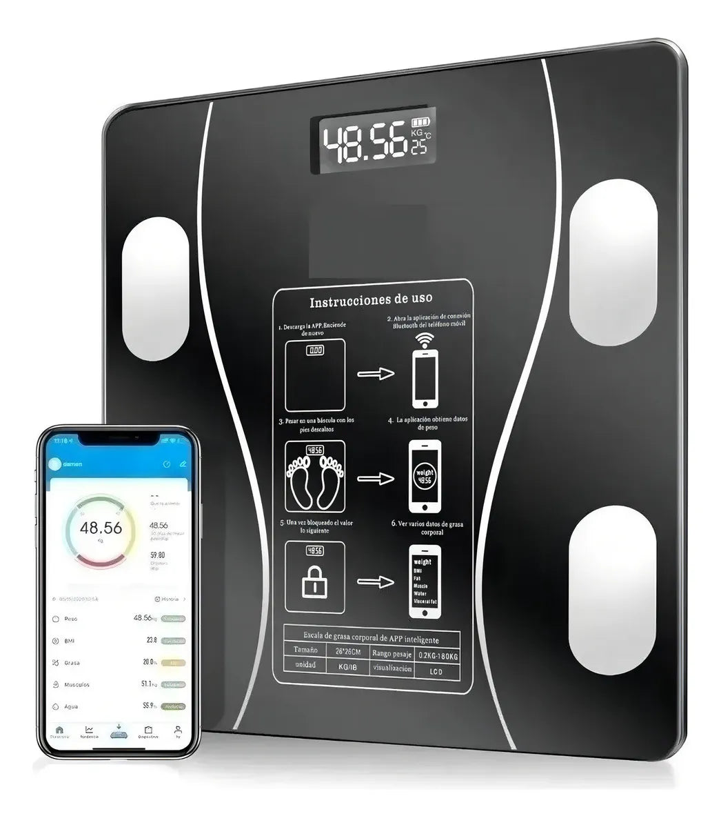 Balanza Digital Inteligente con Bluetooth